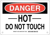 38J514 DANGER SIGN 7X10