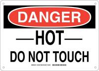 38J517 DANGER SIGN 10X14