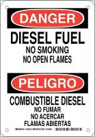 38J538 DANGER/PELIGRO SIGN 10X7