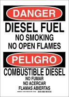 38J543 DANGER/PELIGRO SIGN 14X10