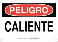 38J559 PELIGRO SIGN 10X14