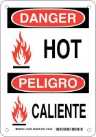 38J568 DANGER/PELIGRO SIGN 10X7