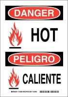 38J570 DANGER/PELIGRO SIGN 10X7