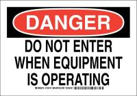 38J643 DANGER SIGN 7X10