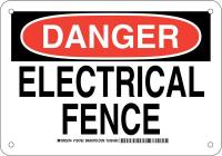 38J648 DANGER SIGN 7X10
