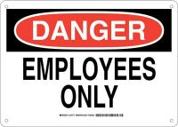 38J657 DANGER SIGN 10X14