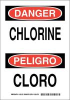 38J776 DANGER/PELIGRO SIGN 10X7