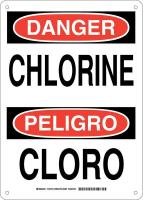 38J777 DANGER/PELIGRO SIGN 14X10