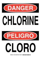 38J779 DANGER/PELIGRO SIGN 14X10