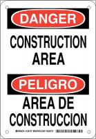 38J780 DANGER/PELIGRO SIGN 10X7