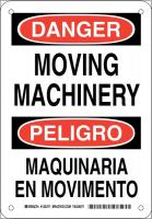 38J895 DANGER/PELIGRO SIGN 10X7