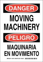 38J897 DANGER/PELIGRO SIGN 10X7