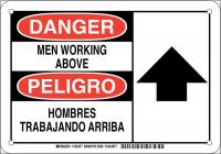 38J902 DANGER/PELIGRO SIGN 7X10