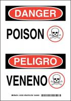 38J928 DANGER/PELIGRO SIGN 10X7