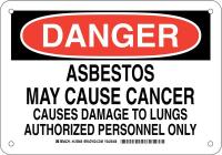 38J944 DANGER SIGN 7X10