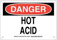 38K006 DANGER SIGN 7X10