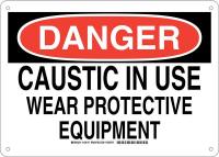38K079 DANGER SIGN 10X14