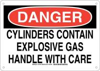 38K122 DANGER SIGN 10X14