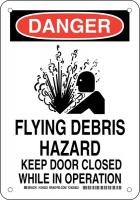 38K155 DANGER SIGN 10X7