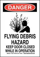 38K157 DANGER SIGN 10X7