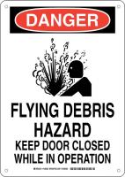 38K158 DANGER SIGN 14X10