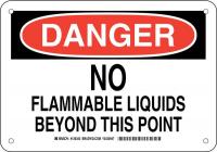 38K277 DANGER SIGN 7X10
