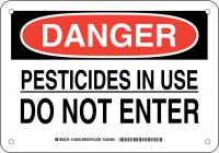 38K289 DANGER SIGN 7X10