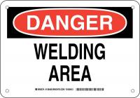 38K343 DANGER SIGN 7X10