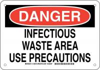 38K362 DANGER SIGN 7X10