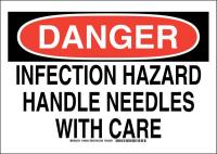 38K372 DANGER SIGN 10X14