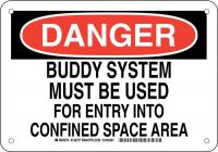 38K374 DANGER SIGN 7X10