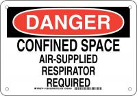 38K428 DANGER SIGN 7X10