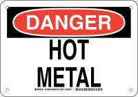 38K476 DANGER SIGN 7X10