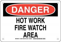 38K489 DANGER SIGN 7X10