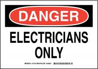 38K521 DANGER SIGN 7X10