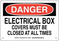 38K531 DANGER SIGN 7X10