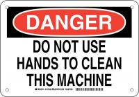 38K634 DANGER SIGN 7X10
