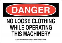 38K703 DANGER SIGN 7X10