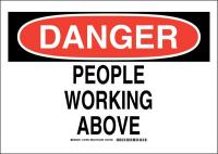 38K712 DANGER SIGN 10X14
