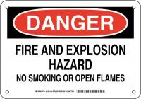 38K737 DANGER SIGN 7X10