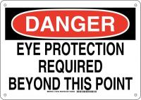 38K808 DANGER SIGN 10X14