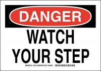 38K903 DANGER SIGN 7X10