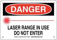 38K919 DANGER SIGN 7X10