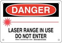 38K920 DANGER SIGN 7X10