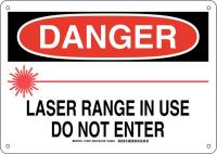 38K922 DANGER SIGN 10X14