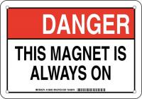 38K932 DANGER SIGN 7X10