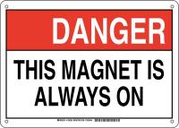 38K935 DANGER SIGN 10X14