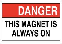 38K937 DANGER SIGN 10X14