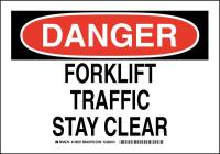 38K952 DANGER SIGN 7X10