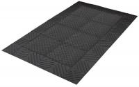 38N619 Anti-Fatigue Mat, Black, 3 x 5 ft